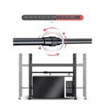 ⁦منظم و حامل ميكرويف برف قابل للفرد مع هوكات وارجل غير قابلة للانزلاق⁩ - الصورة ⁦4⁩