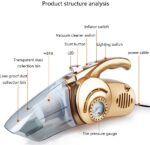 ⁦منفاخ كومبريسور بعداد ومكنسة قوية للسيارة وكشاف في جهاز واحد⁩ - الصورة ⁦8⁩