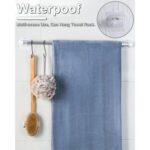 هوك تعليق المواسير والفواطات بدون تخريم قطعتين لزق دبل فيس بديل للمسامير - الصورة 9