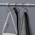 هوك تعليق المواسير والفواطات بدون تخريم قطعتين لزق دبل فيس بديل للمسامير - الصورة 2