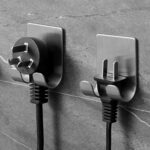 ⁦هوك معدني حامل لماكينة الحلاقة وادوات الحمام والمطبخ ذاتي اللصق⁩ - الصورة ⁦4⁩