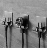 ⁦هوك معدني حامل لماكينة الحلاقة وادوات الحمام والمطبخ ذاتي اللصق⁩ - الصورة ⁦8⁩