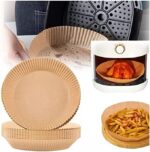 ⁦ورق بطانة للمقلاة الهوائية 50 قطعة غير لاصق للاستخدام مره واحده⁩ - الصورة ⁦2⁩