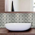 ⁦ورق حائط وتربروف ثري دي شكل مرايا بلزق دبل فيس قوي لتجديد الديكور⁩ - الصورة ⁦2⁩