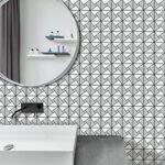 ⁦ورق حائط وتربروف ثري دي شكل مرايا بلزق دبل فيس قوي لتجديد الديكور⁩ - الصورة ⁦14⁩