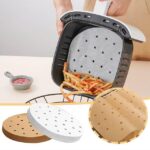 ⁦ورق زبدة للايرفراير 80 قطعة غير غير لاصق للأستخدام مره واحده⁩ - الصورة ⁦2⁩