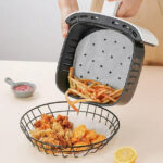 ورق زبدة للايرفراير 80 قطعة غير غير لاصق للأستخدام مره واحده