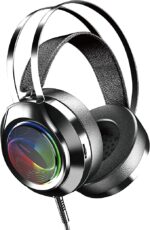 ⁦هيدفون صوت ثلاثي الأبعاد نقي وميكروفون عازل للضوضاء لعشاق الألعاب واليوتيوبرز⁩ - الصورة ⁦6⁩