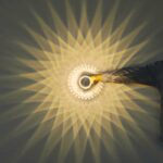 ⁦اباجورة اكريليك كريستال تاتش 12 لون بريموت كنترول لإضاءة هادئة لغرف النوم والمكتب⁩ - الصورة ⁦3⁩