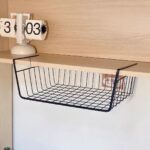 ⁦اندر شيلف معدن حامل ومنظم لأدوات المطبخ والحمام والمكتب سهل التركيب⁩ - الصورة ⁦9⁩