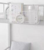 ⁦باسكت ومنظم معلق حامل لأدوات المطبخ والحمام والمكتب من المعدن⁩ - الصورة ⁦7⁩