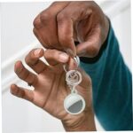 ⁦جراب حماية اير تاج بحلقة معدن مفاتيح المنزل والسياره والمحافظ والشنط⁩ - الصورة ⁦3⁩