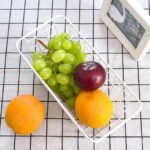 رف معدن منظم وحامل لبرطمانات التوابل والخضروات والفواكه وادوات المطبخ والحمام بلزق دبل فيس قوي - الصورة 8