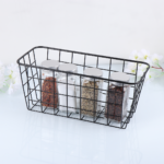 رف معدن منظم وحامل لبرطمانات التوابل والخضروات والفواكه وادوات المطبخ والحمام بلزق دبل فيس قوي - الصورة 7