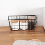 رف معدن منظم وحامل لبرطمانات التوابل والخضروات والفواكه وادوات المطبخ والحمام بلزق دبل فيس قوي - الصورة 9