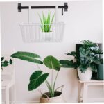 ⁦رف منظم وحامل لأدوات المطبخ وعلب التوابل يعلق علي درف المطبخ من المعدن⁩ - الصورة ⁦2⁩