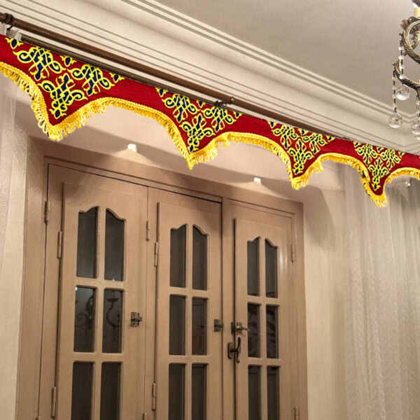 فرع زينة خيامية 5 متر بأشكال وألوان مختلفة لديكور رمضاني مميز