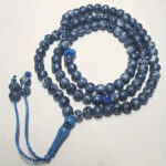 ⁦سبحة 100 حبة منقوشة بأسم الله ورسوله محمد (ص) باللون الأزرق⁩ - الصورة ⁦5⁩