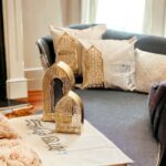 ⁦شمعدان ذهبي شكل مسجد أنيق لديكور رمضاني مميز ومختلف⁩ - الصورة ⁦3⁩