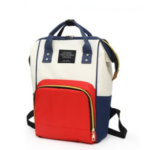 ⁦شنطة بيبي وتربروف مقسمة من الداخل لحمل جميع المتعلقات بجيب خارجي مقسم ومبطن فويل للببرونه⁩ - الصورة ⁦4⁩