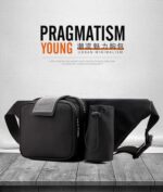 ⁦شنطة كروس رجالي وتربروف ب 4 جيوب واسعة لحمل جميع المتعلقات⁩ - الصورة ⁦7⁩