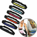 ⁦شنطة وسط بحزام قابل لتعديل المقاس لحمل الموبايل والمتعلقات الشخصية وقت الجري وركوب الدراجات والجيم⁩ - الصورة ⁦2⁩