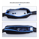 ⁦شنطة وسط بحزام قابل لتعديل المقاس لحمل الموبايل والمتعلقات الشخصية وقت الجري وركوب الدراجات والجيم⁩ - الصورة ⁦4⁩