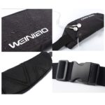 ⁦شنطة وسط وتربروف مقسمة من الداخل لجزئين لحمل الموبايل والمتعلقات الشخصية بحزام قابل للتعديل⁩ - الصورة ⁦6⁩