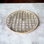 ⁦سلة معدن جولد لحمل وتقديم الفواكه للضيوف بشكل شيك ومختلف⁩ - الصورة ⁦2⁩