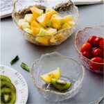 ⁦طقم بولات زجاج 3 قطع بمقاسات مختلفة لحمل وتقديم السلطات والفواكه للضيوف بشكل شيك⁩ - الصورة ⁦7⁩