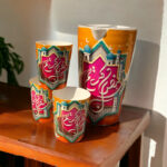 ⁦طقم رمضان كريم شفشق 1.5 لتر مع 3 كوبايات لشرب وتقديم العصائر والمشروبات للضيوف وقت العزومات من البلاستيك⁩ - الصورة ⁦4⁩