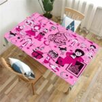 ⁦طقم رول مفارش 3 قطع بأشكال وشخصيات رمضانية بألوان مختلفة من البلاستيك⁩ - الصورة ⁦2⁩