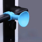 ⁦طقم صدادة باب ميني 5 قطع لمنع الأحتكاك والأصطدام بالحائط ومنع الضوضاء وتقشير الدهان⁩ - الصورة ⁦2⁩