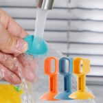 ⁦طقم صدادة باب ميني 5 قطع لمنع الأحتكاك والأصطدام بالحائط ومنع الضوضاء وتقشير الدهان⁩ - الصورة ⁦4⁩