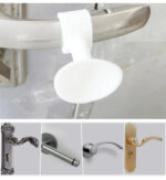 ⁦طقم صدادة باب ميني 5 قطع لمنع الأحتكاك والأصطدام بالحائط ومنع الضوضاء وتقشير الدهان⁩ - الصورة ⁦5⁩