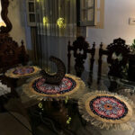 طقم مفارش خيامية 3 قطع بمقاسات مختلفة لتجديد ديكور البيت وإضفاء أجواء رمضانية مميزة