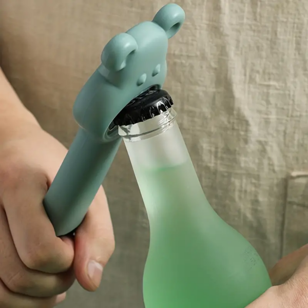 فتاحة 4*1 علي شكل دب لفتح البرطمانات والعلب سهلة الأستخدام