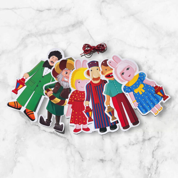 فرع زينة شخصيات رمضان 170 سم لتجديد وتغير الديكور والأحتفال بالشهر الكريم