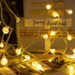 ⁦فرع زينة مضئ 3 متر شكل كرات كريستال للأحتفال بالشهر الكريم⁩ - الصورة ⁦3⁩