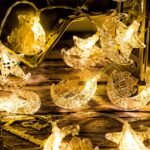 فرع زينة مضئ 3 متر شكل هلال ومسجد لأستقبال ليالي رمضان