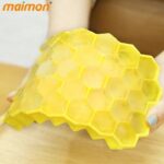 ⁦قالب ثلج سليكون خلية نحل لعمل المشروبات المنعشة مغ غطاء⁩ - الصورة ⁦9⁩