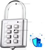 ⁦قفل امان بدون مفاتيح لشنط السفر والأبواب برقم سري ب 5 ارقام عشوائية محددة غير قابلة للتعديل⁩ - الصورة ⁦6⁩