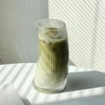 ⁦كوباية مموجه لشرب وتقديم العصائر والايس كوفي للضيوف بشكل شيك من الزجاج⁩ - الصورة ⁦4⁩