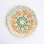 ⁦كوستر هاند ميد ديزاين بوهيمي لتقديم الطعام علي السفرة بشكل شيك⁩ - الصورة ⁦2⁩