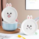 ⁦لانش بوكس ارنوب بحلة استانليس ستيل من الداخل⁩ - الصورة ⁦4⁩