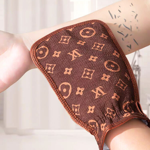 ليفة شاور لعمل اسكراب وإزالة الجلد الميت ناعمة علي البشرة بديلة لليفة المغربي