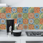 مجموعة استيكر حائط وتربروف 27 قطعة بأشكال أندلسية مختلفة مبهجة