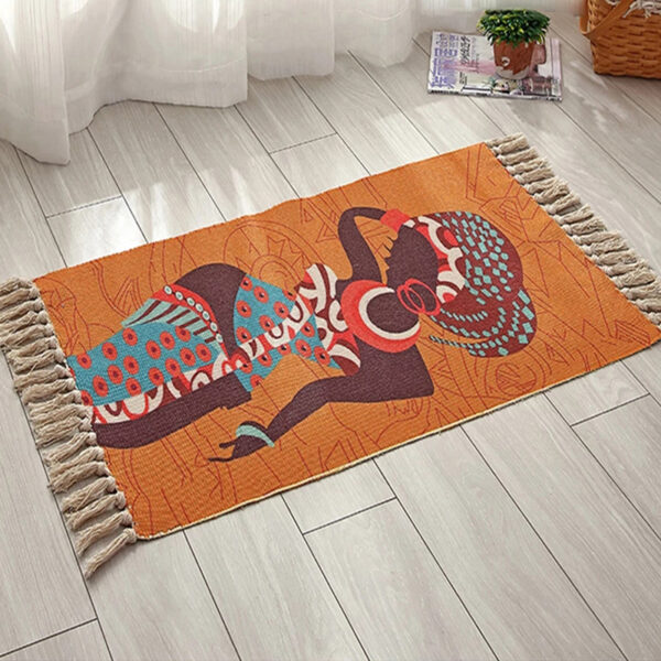 مشاية بوهيمي بألوان مختلفة مبهجة لغرف النوم والدريسنج والليفنج