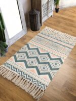 ⁦مشاية كليم مقاس 60*90 سم بديزاين والوان مميزة لغرف النوم والليفنج والدريسنج والحمام⁩ - الصورة ⁦2⁩