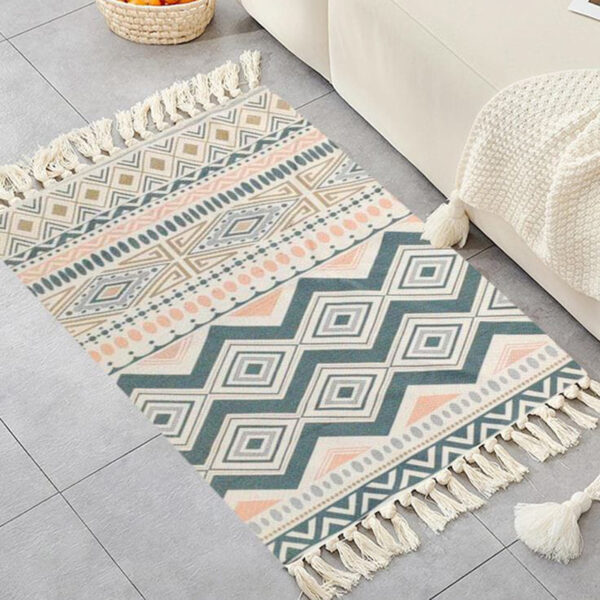 مشاية كليم مقاس 60*90 سم بديزاين والوان مميزة لغرف النوم والليفنج والدريسنج والحمام